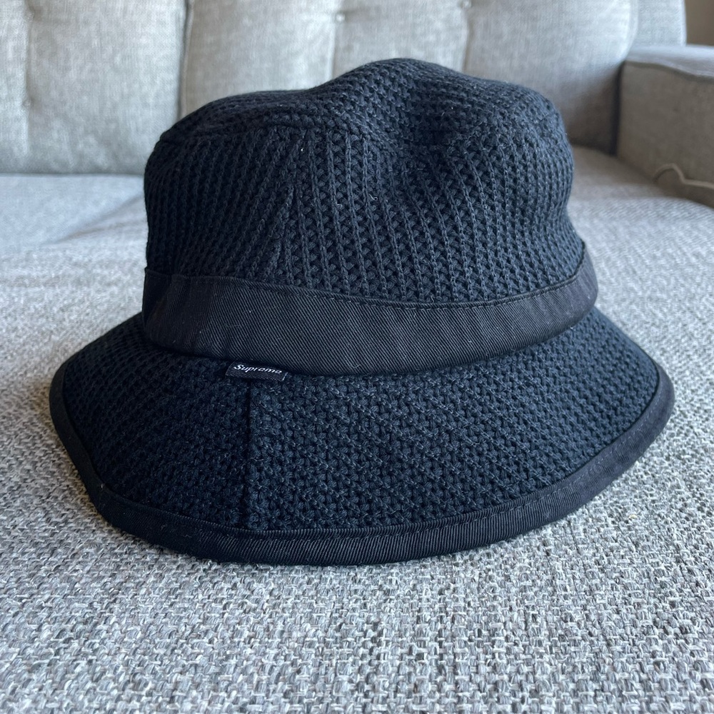 Supreme woven string crusher hat